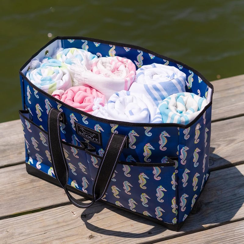 SCOUT Ben Pocket Tote - Large Multi-Use Tote Bag for, Nurses, Teachers, and Moms, 5 Pockets for Organizing, Breakaway Zipper - Image 3